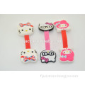 Hellokitty cute rubber silicone cable winder in earphone & headphone